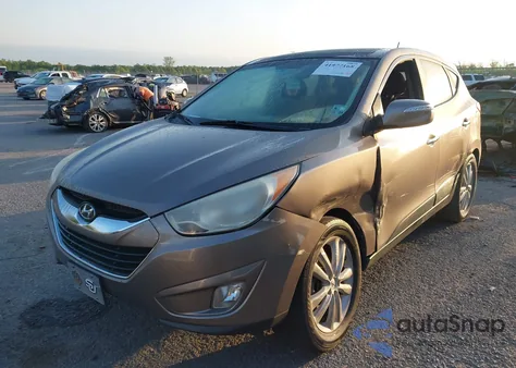 2013 Hyundai Tucson Limited из США, поврежденный, VIN KM8JU3AC8DU554268